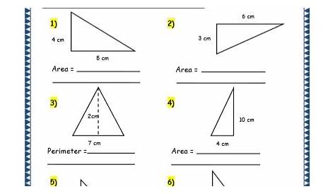 Grade 4 perimeter and area worksheets - qustcomics