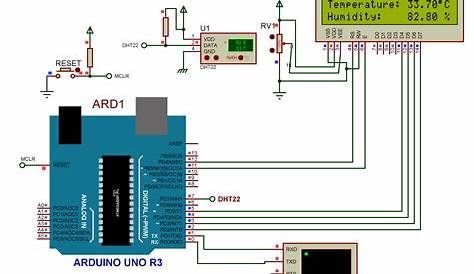 temperature sensor arduino circuit diagram