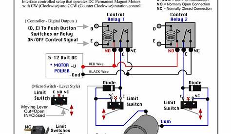 micro switch circuit diagram