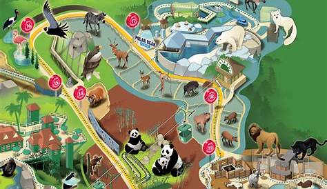 map of san diego zoo area