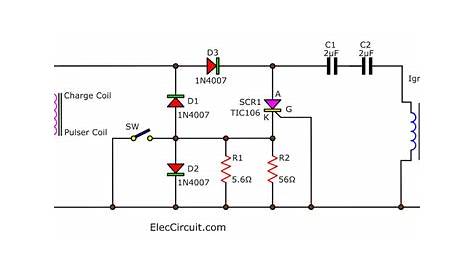 cdi unit circuit diagram
