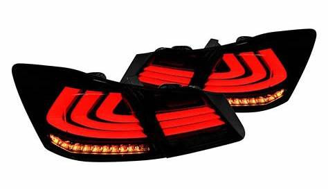 All-New Sequential Fiber Optic LED Tail Lights by Spec-D - Honda Accord