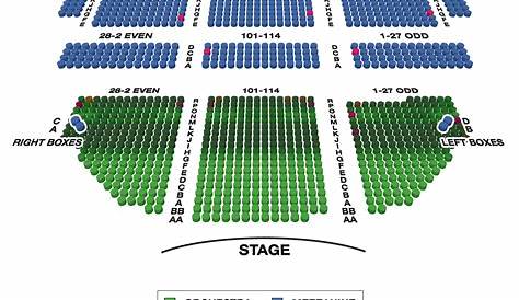 jacobs theatre seating chart