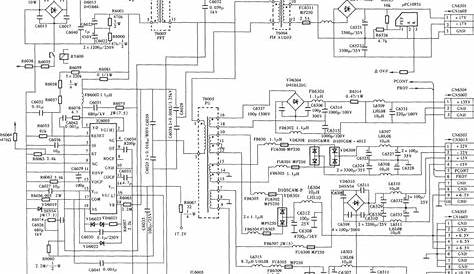 circuit board diagram for sony tv