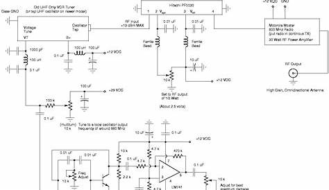 cell phone jammer circuit diagram