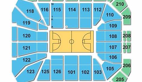 Xfinity Center Seating Mansfield : Xfinity Center, section 6