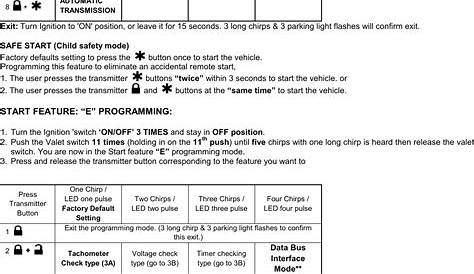 car alarm scanner manual