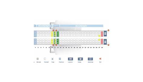 frontier airlines seating chart