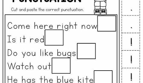 11 Punctuation Worksheets ideas | punctuation worksheets, punctuation