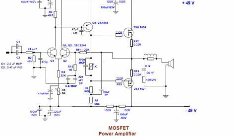 JFET-MOSFET Power Amplifier | mosfetaudio-didik.com