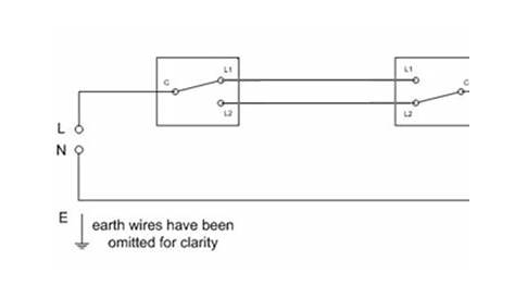 circuit diagram of a two way switch