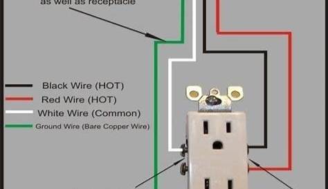 Electrical Wiring Colors Red White Black