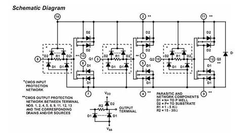 cd4001 circuit diagram