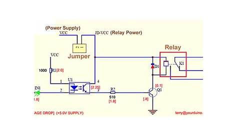 Opto-Isolated 4 Channel Relay Board