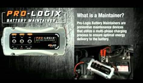 solar pro-logix battery charger manual