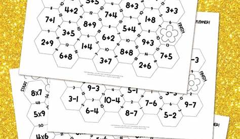 Free Printable Spring Math Mazes | artsy-fartsy mama