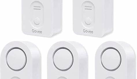 Buy Govee Water Leak Detectors 5 Pack, 100dB Adjustable Audio Alarm