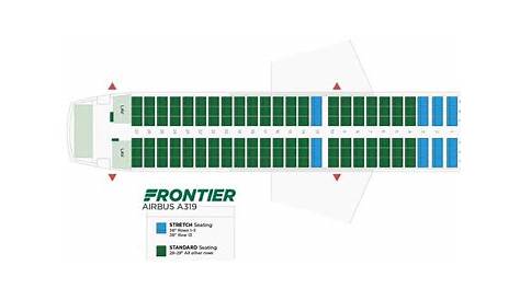 Frontier Airbus A320neo Seating