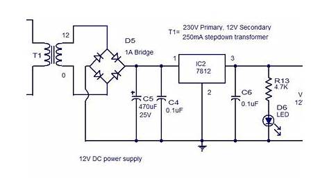 ac dc adapter schematic