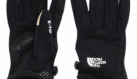 Etip Gloves by THE NORTH FACE (color: black)