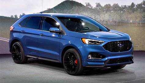 2019 Ford Edge ST Brings A Class-Leading Twin-Turbo V6 To Detroit