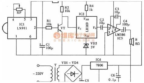electric shock alarm circuit(2) - Basic_Circuit - Circuit Diagram