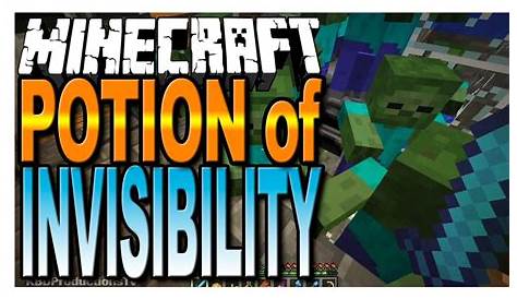 Minecraft - How to Make a Potion of Invisibility - YouTube
