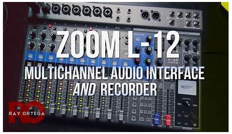 Zoom L-12 Review & Setup - Audio Interface and Recorder! - YouTube