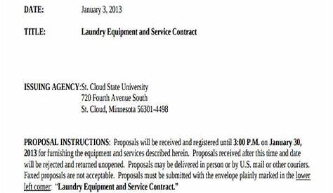 Contract Proposal - 15+ Examples, Format, Pdf | Examples