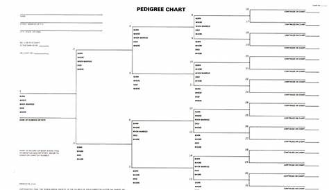 how does a pedigree chart differ from a family tree