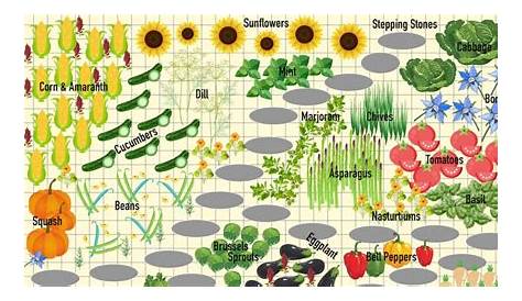 fruit tree companion planting chart