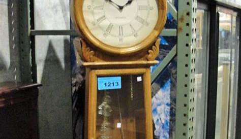 Daniel Dakota oak cased grandfather clock