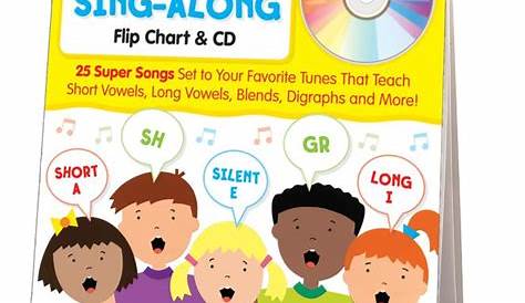 word family sing-along flip chart & cd