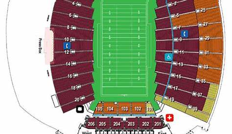 Virginia Tech Football Stadium Seating Chart