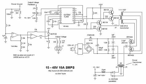 full bridge smps circuit diagram