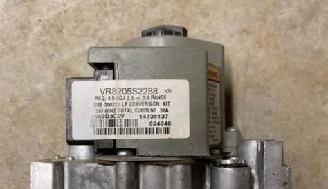 Honeywell VR8205S2288, 624646 Furnace LP Gas Valve Used. | eBay