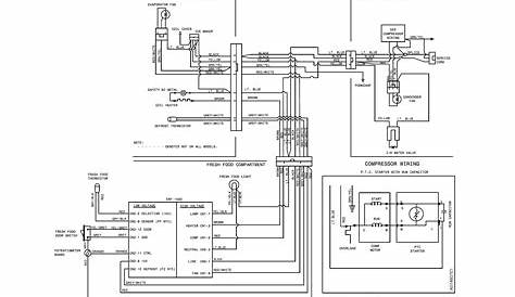 fridge compressor wiring diagram