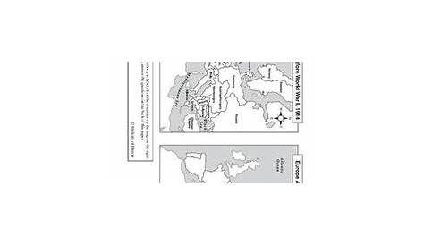 1914 Europe Map Worksheet Answers