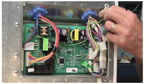 GE Refrigerator Repair – How to replace the Main Electronic Control