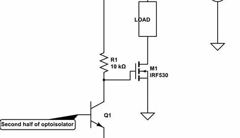 mosfet optocoupler circuit diagram