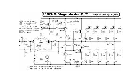 300 watts mosfet amplifier circuit diagram