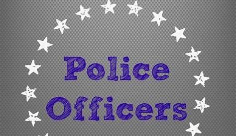 Police Officer Activities for Kids Community Helpers Preschool Activities, Community Helpers