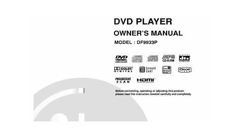 LG DF9933P Owner's Manual | Manualzz