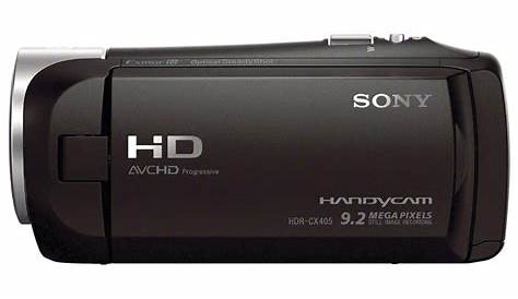 USER MANUAL Sony HDR-CX405 BE HD Handycam | Search For Manual Online
