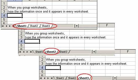 Group Worksheets In Excel : How To Group Worksheets In Excel On Windows