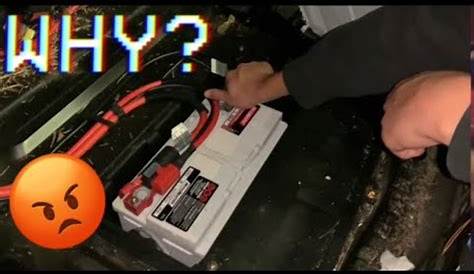 Bmw x5 battery replacement 1999-2006 - YouTube