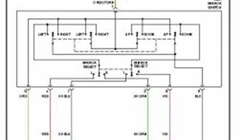 2001 ford windstar mirror wiring diagram