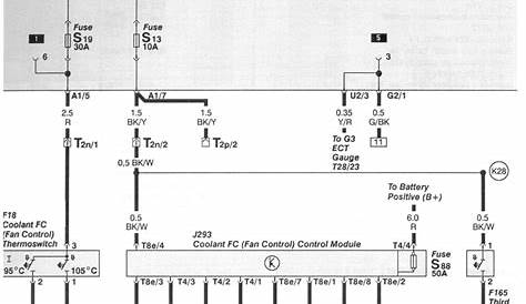 vw car wiring diagram