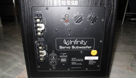 Infinity RS 10 subwoofer (Used) SOLD