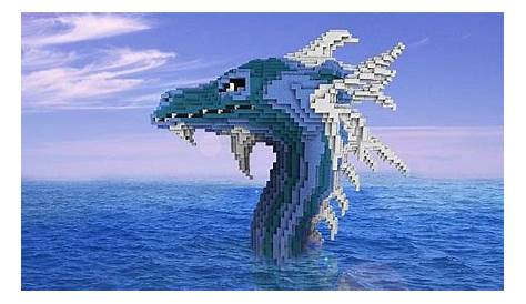 Sea Monster - First Organic Attempt Minecraft Project